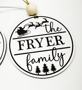 Personalized Christmas Ornaments