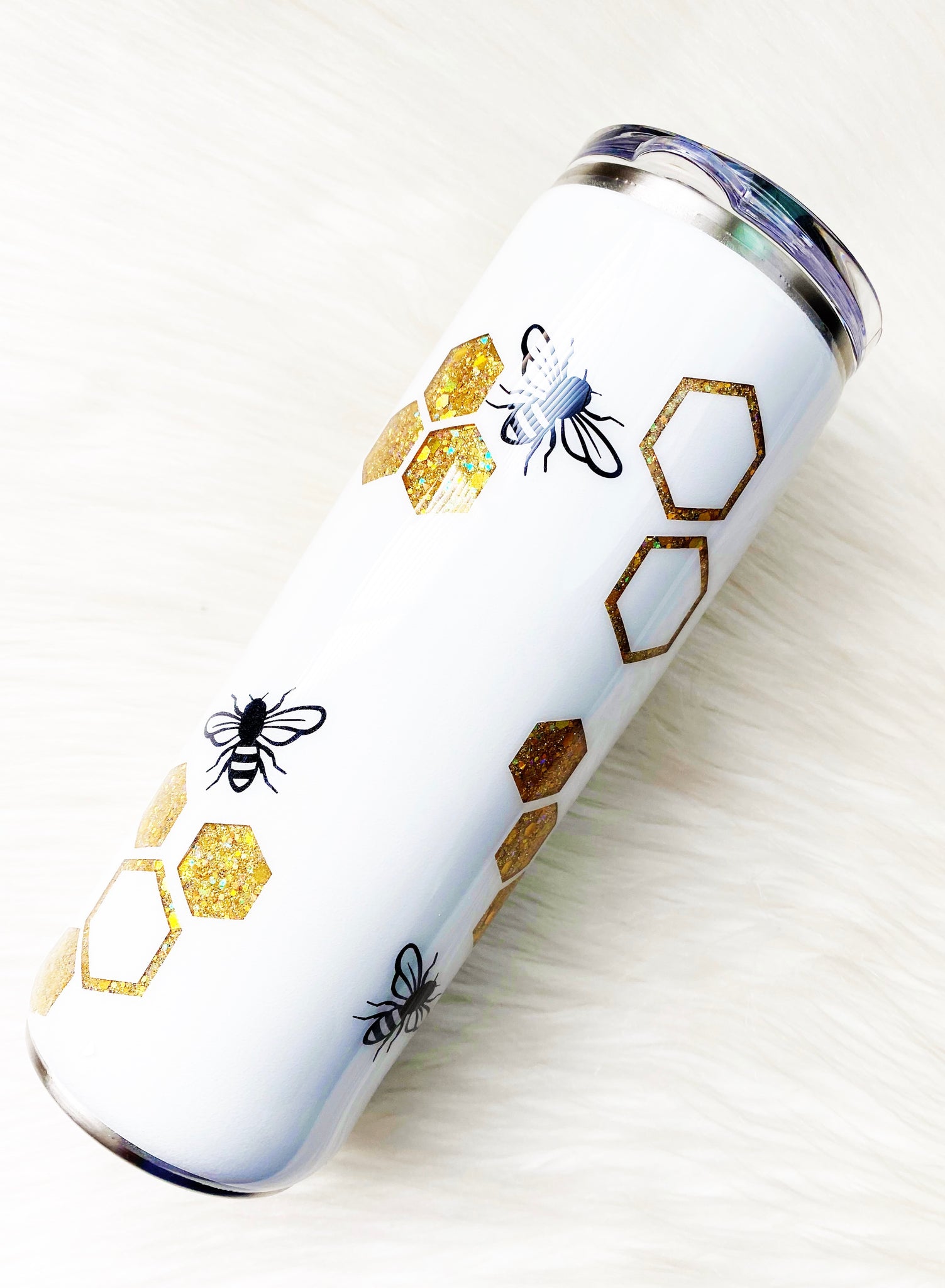 20oz Queen Bee Tumbler With Lid Queen Bee Tumbler Gifts For Women Bee Kind  - Jewelry Style Novelty B…See more 20oz Queen Bee Tumbler With Lid Queen