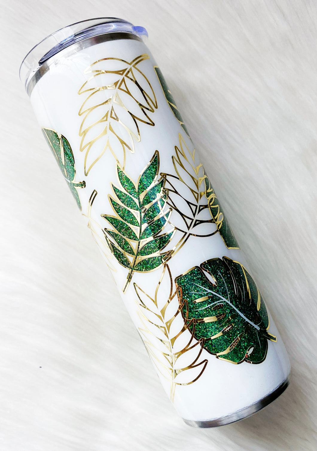 MONSTERA LEAF TUMBLER