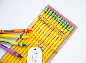 Personalized Pencil Set