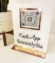 Load image into Gallery viewer, SINGLE SOCIAL MEDIA QR CODE SIGN
